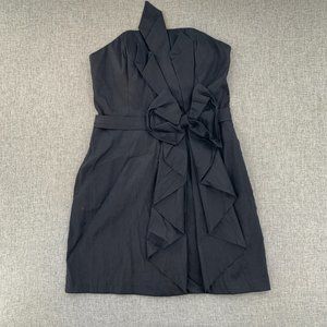 Women's Daisy Little Black Dress Evening Wear Elegant Party Dress 3D Bow‎ Detail